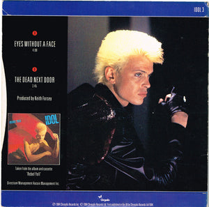 Billy Idol : Eyes Without A Face (7", Single, Blu)