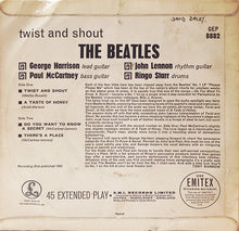 Load image into Gallery viewer, The Beatles : Twist And Shout (7&quot;, EP, Mono)
