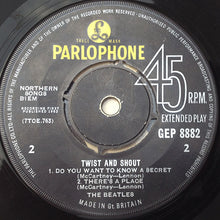 Load image into Gallery viewer, The Beatles : Twist And Shout (7&quot;, EP, Mono)
