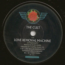 Load image into Gallery viewer, The Cult : Love Removal Machine (2x7&quot;, Single, Gat)
