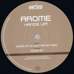 Arome : Hands Up! (12")