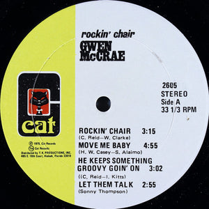 Gwen McCrae : Rockin' Chair (LP, Album, RE)