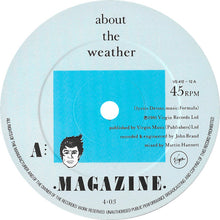 Load image into Gallery viewer, Magazine : About The Weather (12&quot;, Single)
