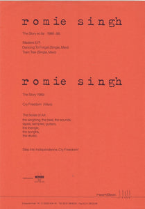 Romie Singh : Cry Freedom (12", Maxi)