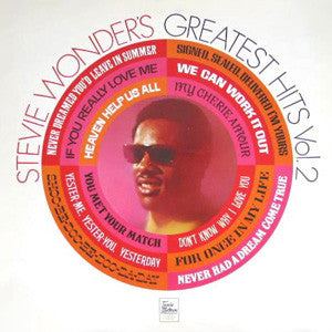 Stevie Wonder : Stevie Wonder's Greatest Hits Vol. 2 (LP, Comp)