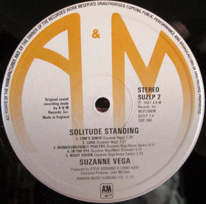 Suzanne Vega : Solitude Standing (LP, Album)