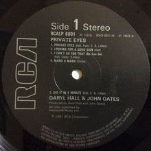 Load image into Gallery viewer, Daryl Hall &amp; John Oates : Private Eyes (LP, Album, RE)
