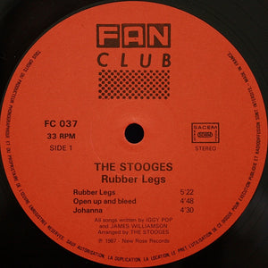 The Stooges : Rubber Legs (LP + 7", Single, Ltd)