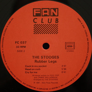 The Stooges : Rubber Legs (LP + 7", Single, Ltd)