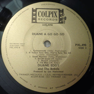 Duane Eddy And The Rebels : Duane A Go Go Go (LP, Mono)