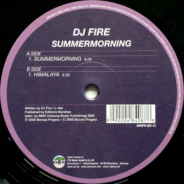 DJ Fire : Summermorning (12