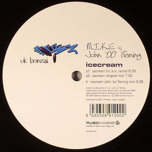 M.I.K.E* vs John '00' Fleming : Icecream (12")