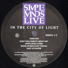 Load image into Gallery viewer, Simple Minds : Live In The City Of Light (2xLP, Album)
