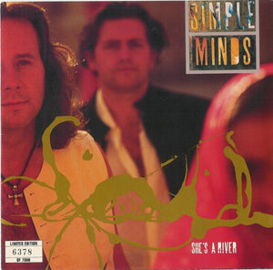 Simple Minds : She's A River (7", Ltd, Num)