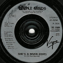 Load image into Gallery viewer, Simple Minds : She&#39;s A River (7&quot;, Ltd, Num)
