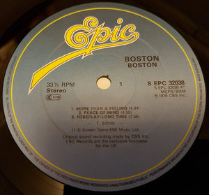 Boston : Boston (LP, Album, RE, Blu)