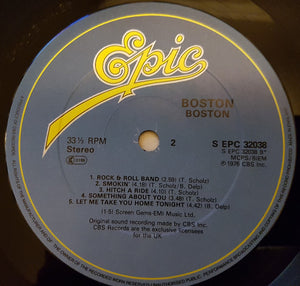 Boston : Boston (LP, Album, RE, Blu)