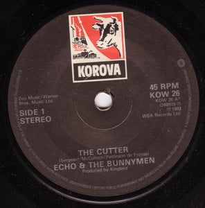 Echo & The Bunnymen : The Cutter (7" + Cass, Ltd)