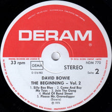 Load image into Gallery viewer, David Bowie : The Beginning - Vol. 2 (LP, Comp, RE)
