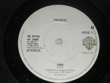 Load image into Gallery viewer, Prince : 1999 / Little Red Corvette (7&quot;, Single, RE, Pap)
