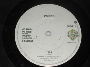 Prince : 1999 / Little Red Corvette (7", Single, RE, Pap)