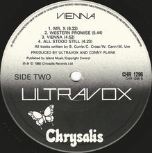 Load image into Gallery viewer, Ultravox : Vienna (LP, Album)
