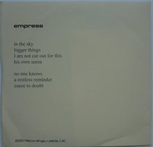 Load image into Gallery viewer, Empress (6) : Debut EP (7&quot;, EP, Ltd)
