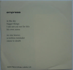 Empress (6) : Debut EP (7", EP, Ltd)