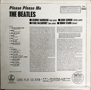 The Beatles : Please Please Me (LP, Album, RE)