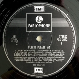 The Beatles : Please Please Me (LP, Album, RE)