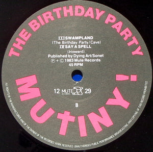 The Birthday Party : Mutiny! (12")