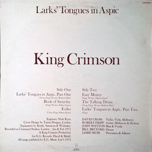 Load image into Gallery viewer, King Crimson : Larks&#39; Tongues In Aspic (LP, Album, 2nd)
