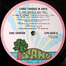 Load image into Gallery viewer, King Crimson : Larks&#39; Tongues In Aspic (LP, Album, 2nd)
