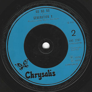 Generation X (4) : Ready Steady Go (7", Single)