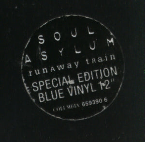 Soul Asylum (2) : Runaway Train (12", Blu)