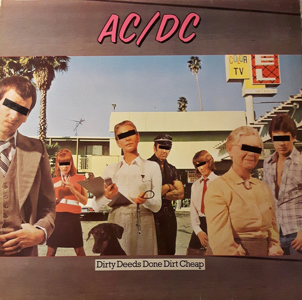 AC/DC : Dirty Deeds Done Dirt Cheap (LP, Album)