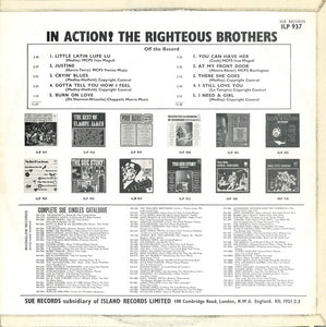 The Righteous Brothers : In Action! (LP, Comp, Mono)