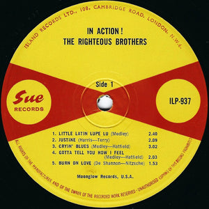 The Righteous Brothers : In Action! (LP, Comp, Mono)