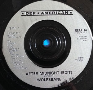 Wolfsbane : After Midnight (7", Single, Sil)