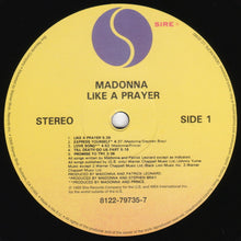 Load image into Gallery viewer, Madonna : Like A Prayer (LP, Album, RE, 180)
