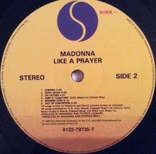 Load image into Gallery viewer, Madonna : Like A Prayer (LP, Album, RE, 180)
