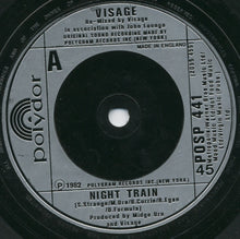 Load image into Gallery viewer, Visage : Night Train (7&quot;, Single)
