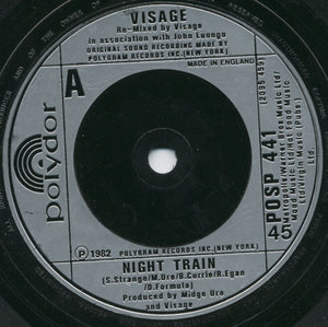 Visage : Night Train (7", Single)