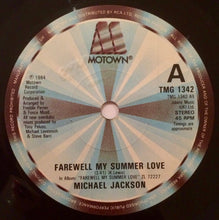 Load image into Gallery viewer, Michael Jackson : Farewell My Summer Love (7&quot;, Single, SW )
