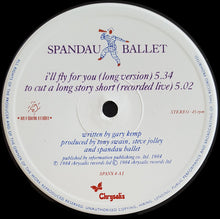 Load image into Gallery viewer, Spandau Ballet : I&#39;ll Fly For You (12&quot;, Single)
