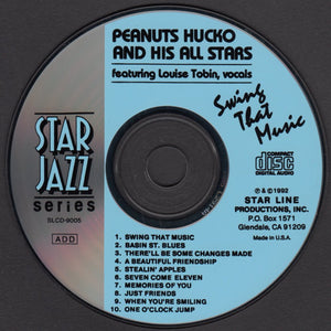 Peanuts Hucko And The All Stars Featuring Louise Tobin : Swing That Music (CD, Album)