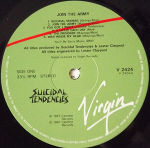 Suicidal Tendencies : Join The Army (LP, Album)