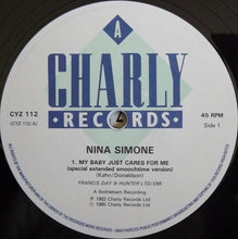 Load image into Gallery viewer, Nina Simone : My Baby Just Cares For Me (12&quot;, RE, Blu)
