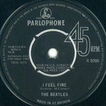 Load image into Gallery viewer, The Beatles : I Feel Fine (7&quot;, Single, RP, Cro)
