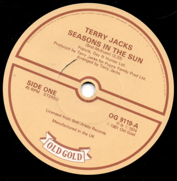 Terry Jacks : Seasons In The Sun (7